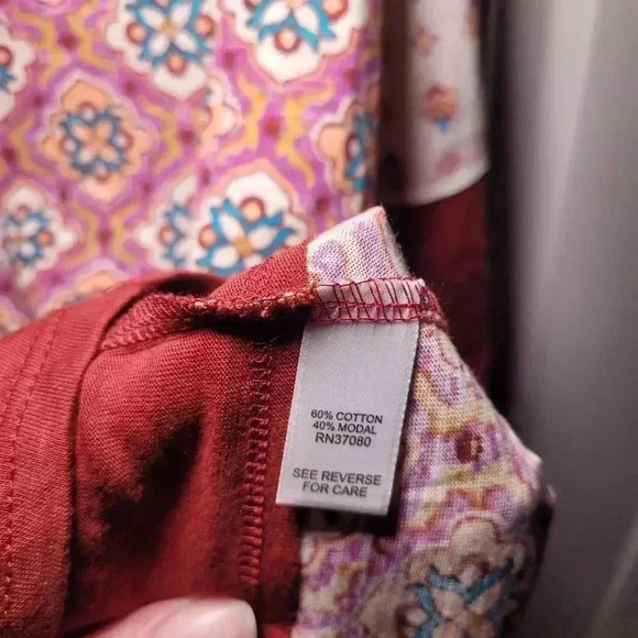 Cato russet brown top size medium - Picture 4 of 4